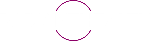 Radiant Health Logo - white text, purple circle