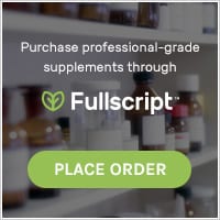 Fullscript place order image for purchasing supplements